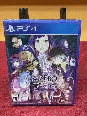 Re:ZERO - The Prophecy of the Throne - NEW [Day One Edition] PS4