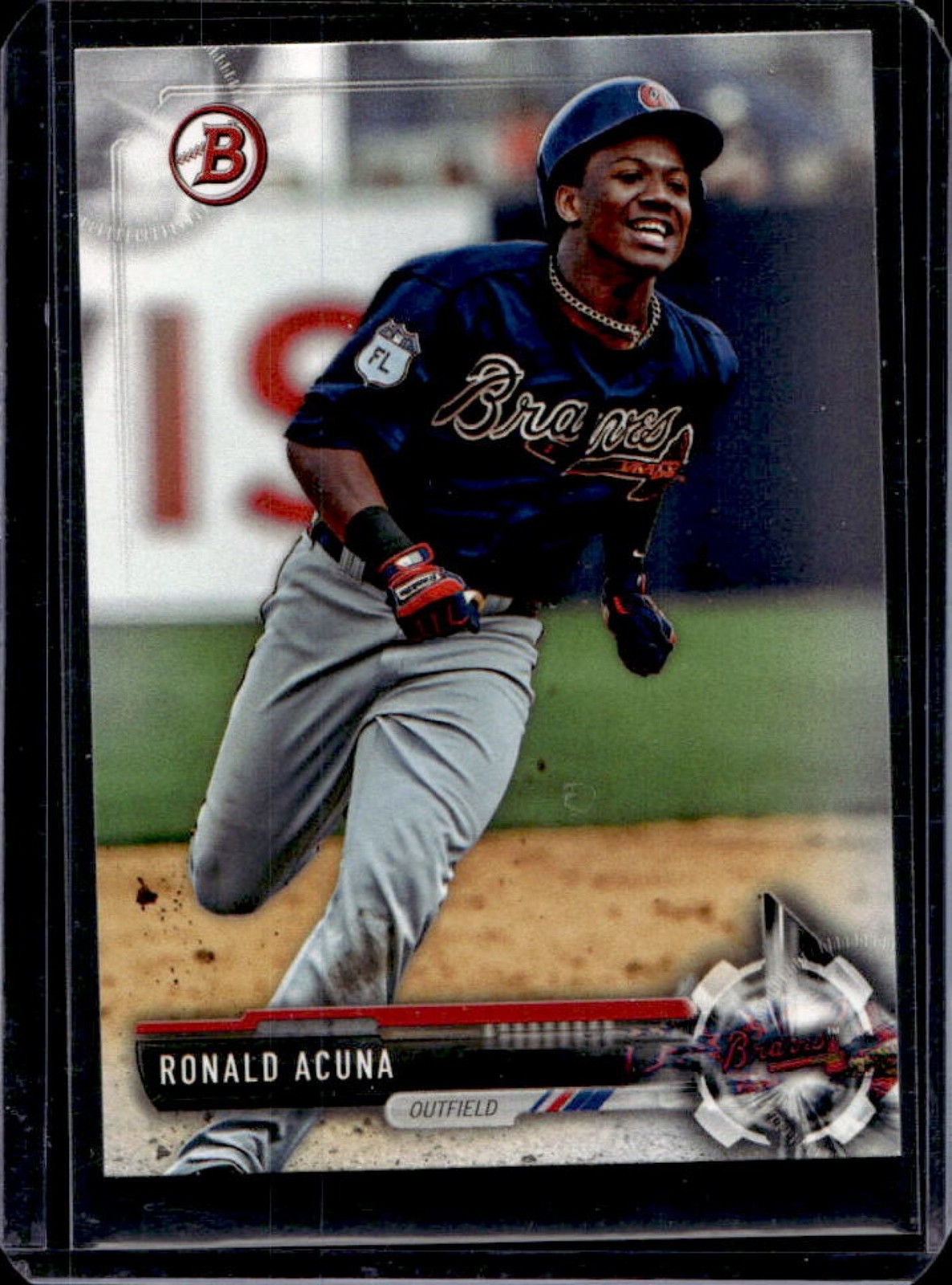 2017 Bowman Draft Ronald Acuna #BD-39 Braves