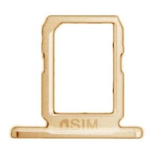 SIM TRAY FOR GALAXY S6 GOLD 