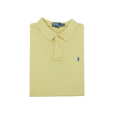 Polo Ralph Lauren Polo manches courtes Custom Fit Mesh Pony Homme Taille 2XL Jau - Photo 1/4