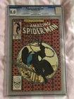Amazing Spider-Man 300 CGC 8.0 . Origin & 1st full app of Venom