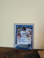 2025 Bowman Paper 1st PJ Morlando #BPA-PM Blue Auto /150 Marlins Prospect