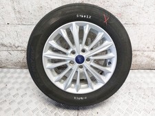 FORD FOCUS MK4 16" INCH ALLOY WHEEL WITH DAMAGED TYRE JX7C-1007-B1A