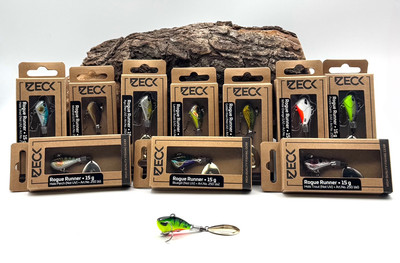 Zeck Rogue Runner Jig Spinner 15g 12 Farben Jigspinner Spinmad Spinnerbait OVP