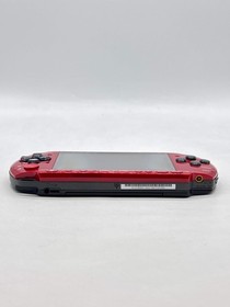 Sony PlayStation Portable PSP-3000 Video Game Handheld Console Red-Black