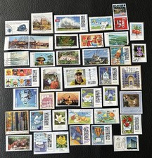 Lot de 40 timbres Allemagne années diverses - encore sur frag Briefmarken L38