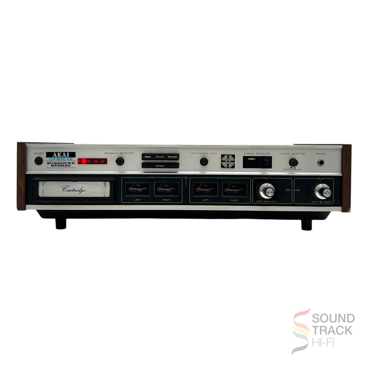Akai CR-80D-SS Quad Stereo 8 Track Player Recorder | eBay