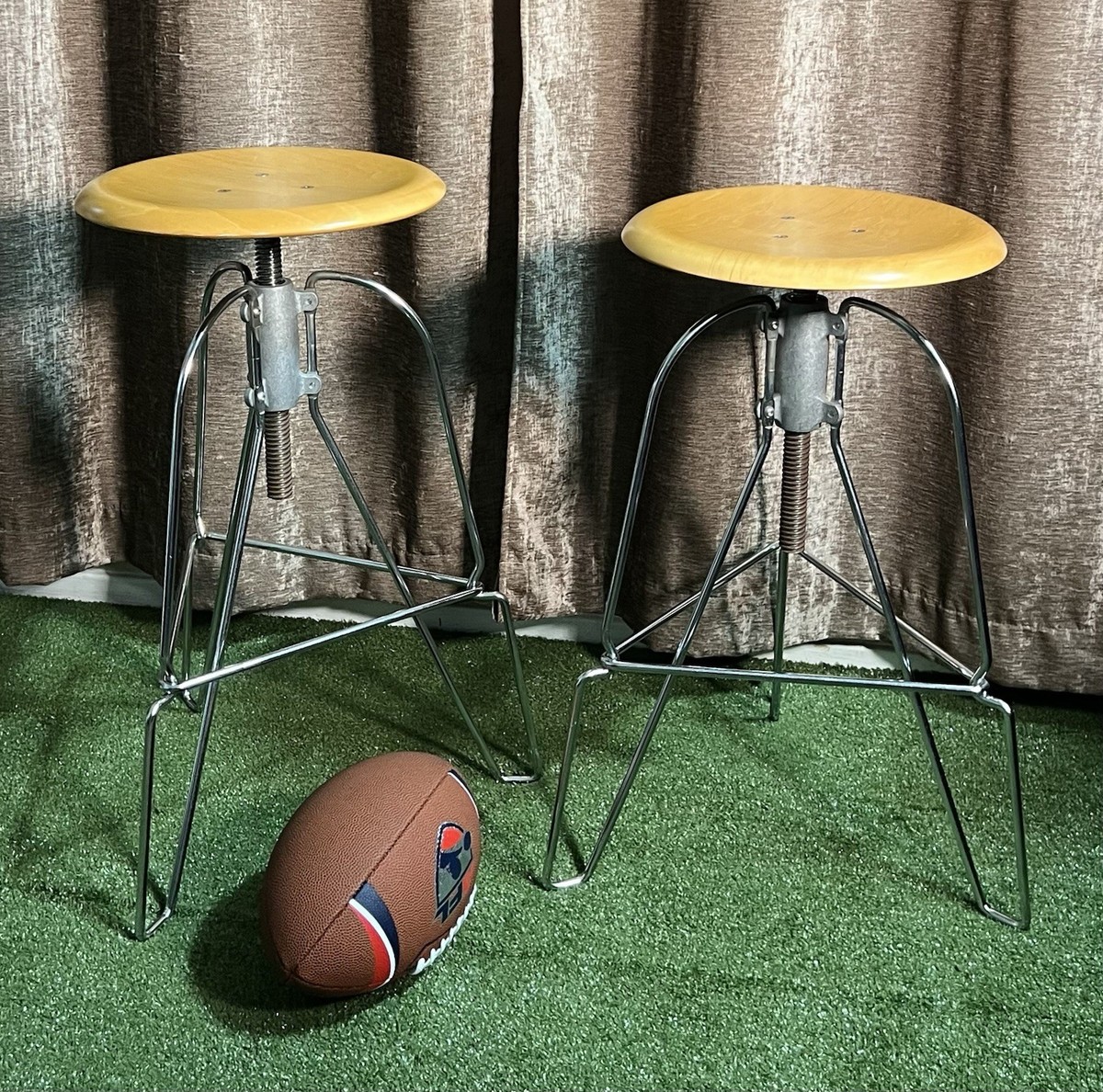 Jeff Covey スツール カウンターチェア アンティークアイアン カフェ Jeff Covey Model Six Herman Miller Designer Bar Swivel Stools