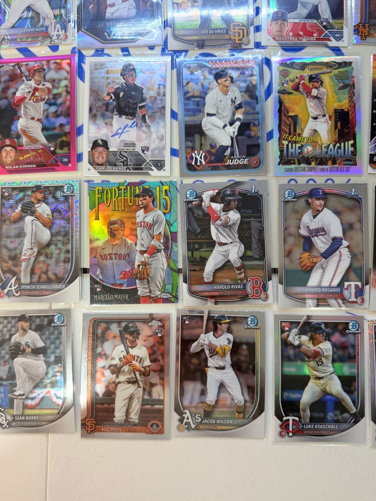 TOPPS/BOWMAN CHROME - 55+ Card Lot - AUTO - NUMBERED - PARALLEL - RC - FAST SHIP view 6