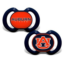 BabyFanatic - Auburn Tigers - Officially Licensed NCAA Pacifier 2-Pack