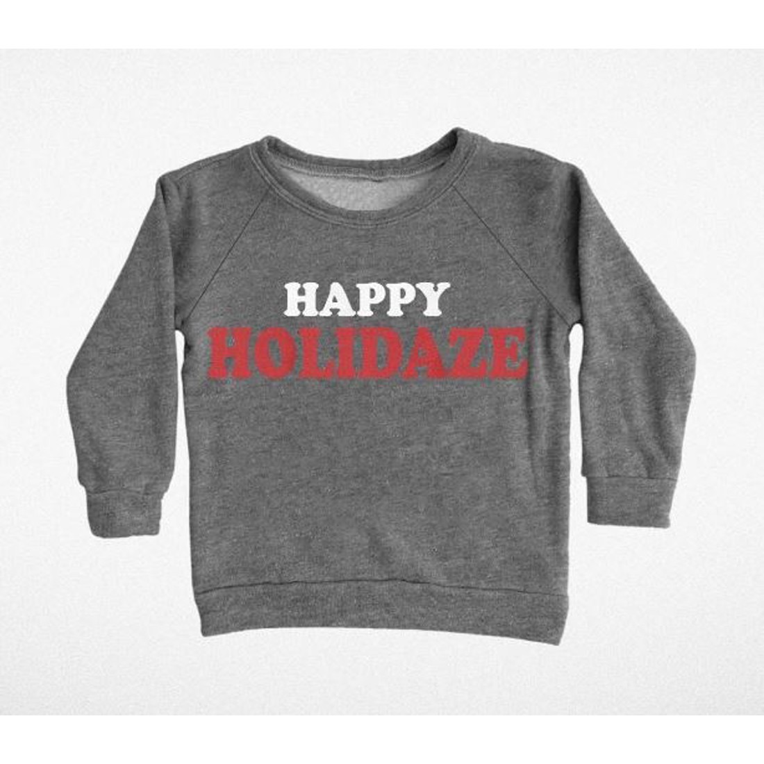 Толстовка Tiny Whales Happy Holidaze трехсерый 7 лет 7590₽