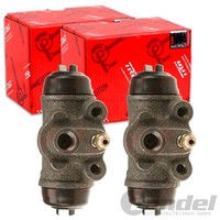 2X TRW Radbremszylinder 20,5Mm Passend FüR Mazda 626 Premacy Trommelbremse |