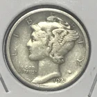 U.S. Mercury Dime XF  1920-D