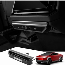 USB Hub, Fast Charging Port Compatible with Tesla Cybertruck 2024 2025, Expan...