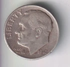 1947-P ROOSEVELT DIME 10¢ PHILADELPHIA 90% SILVER COIN UNITED STATES MINT