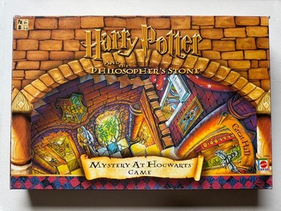 Harry Potter Mystery At Hogwarts Brettspiel Mattel Stein der Weisen