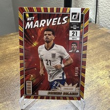 2025-26 Donruss Road to FIFA World Cup Net Marvels #12 Dominic Solanke /10 gold