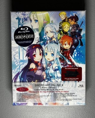 Sword Art Online II - Mother's Rosario - Limited Edition (Blu-ray) (New/Sealed)