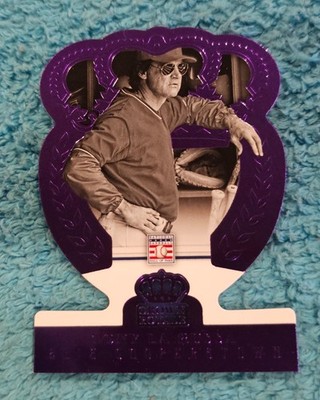 2015 Panini HOF Die Cut Purple BASEBALL Tony La Russa ST. Louis 3/50 #94