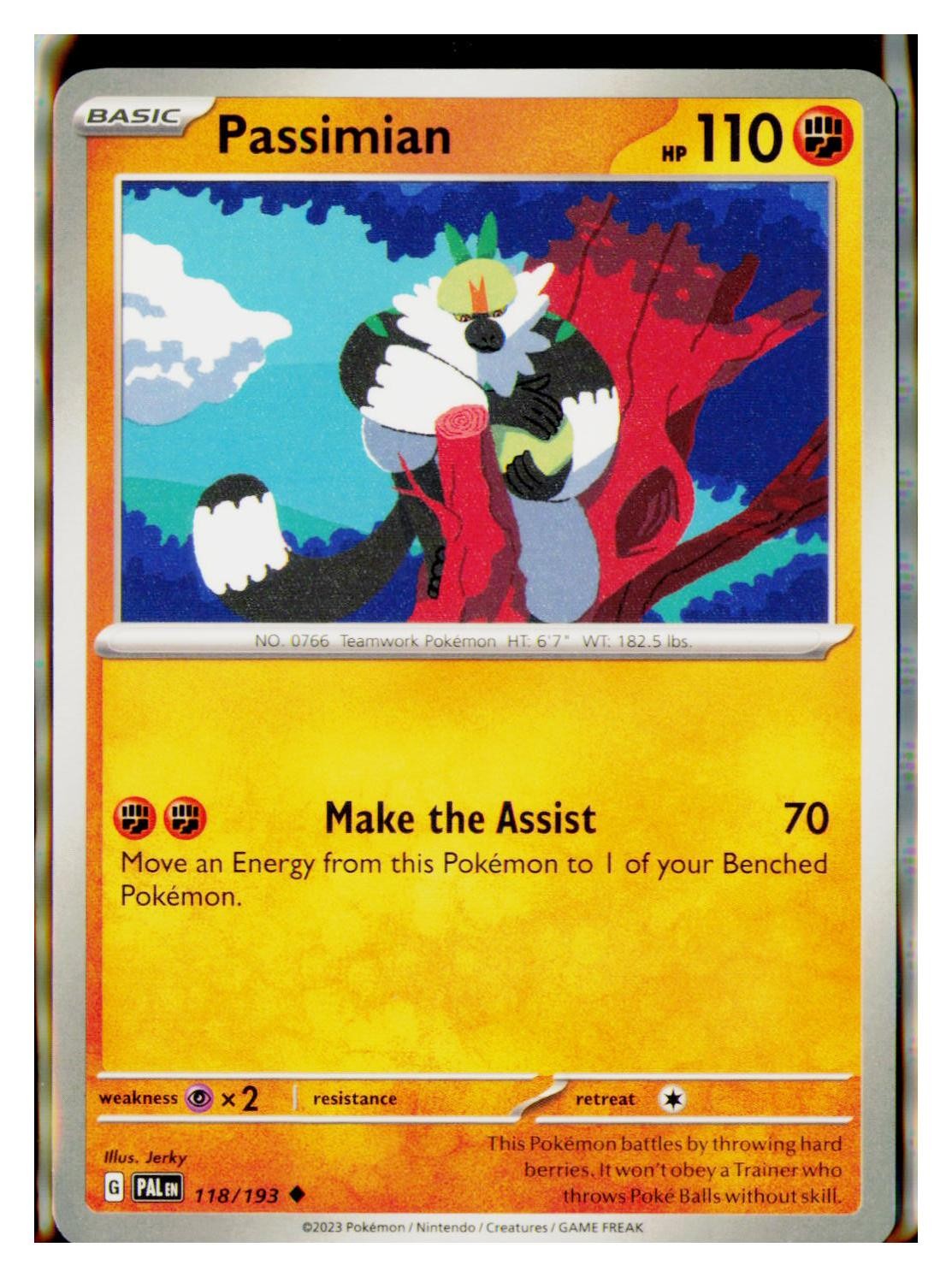 SV02: Paldea Evolved #118/193 Passimian