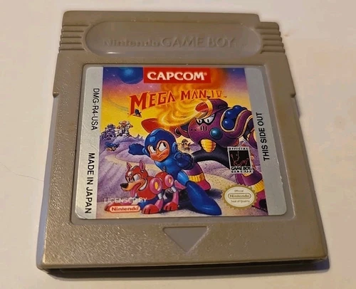 Mega Man IV (Nintendo Game Boy, GB) Tested - Authentic, Tested