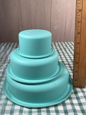 3 Cake Molds Silicone Baking Cake Fondant Sugar craft J192