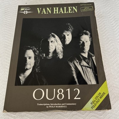 VAN HALEN GUITAR TAB / TABLATURE / 0U812 / VAN HALEN SONGBOOK