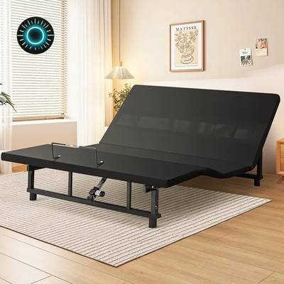 Heavy Duty King Adjustable Bed Frame - Zero Gravity Electric Base with Remote