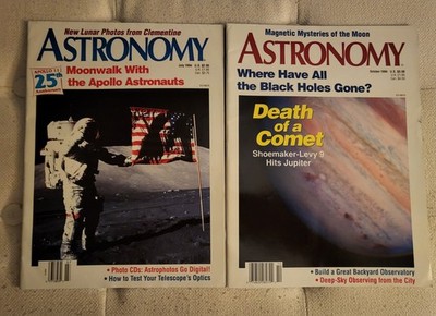Astronomy 1994 **APOLLO 11 * DEATH OF COMET** Magazine Lot of 2 **BRAND NEW**