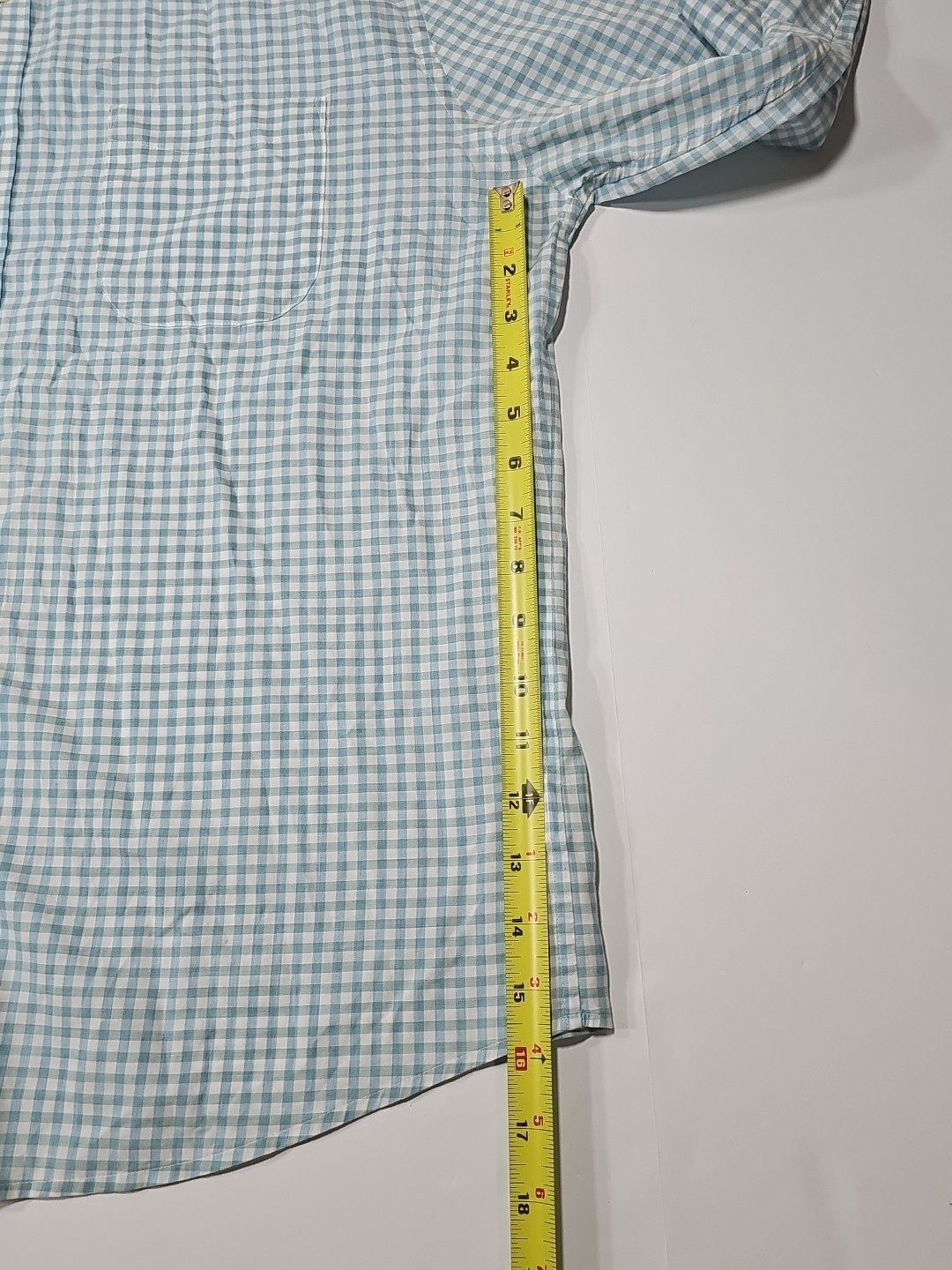 Faherty Gingham Long Sleeve Button Down Shirt Men… - image 3