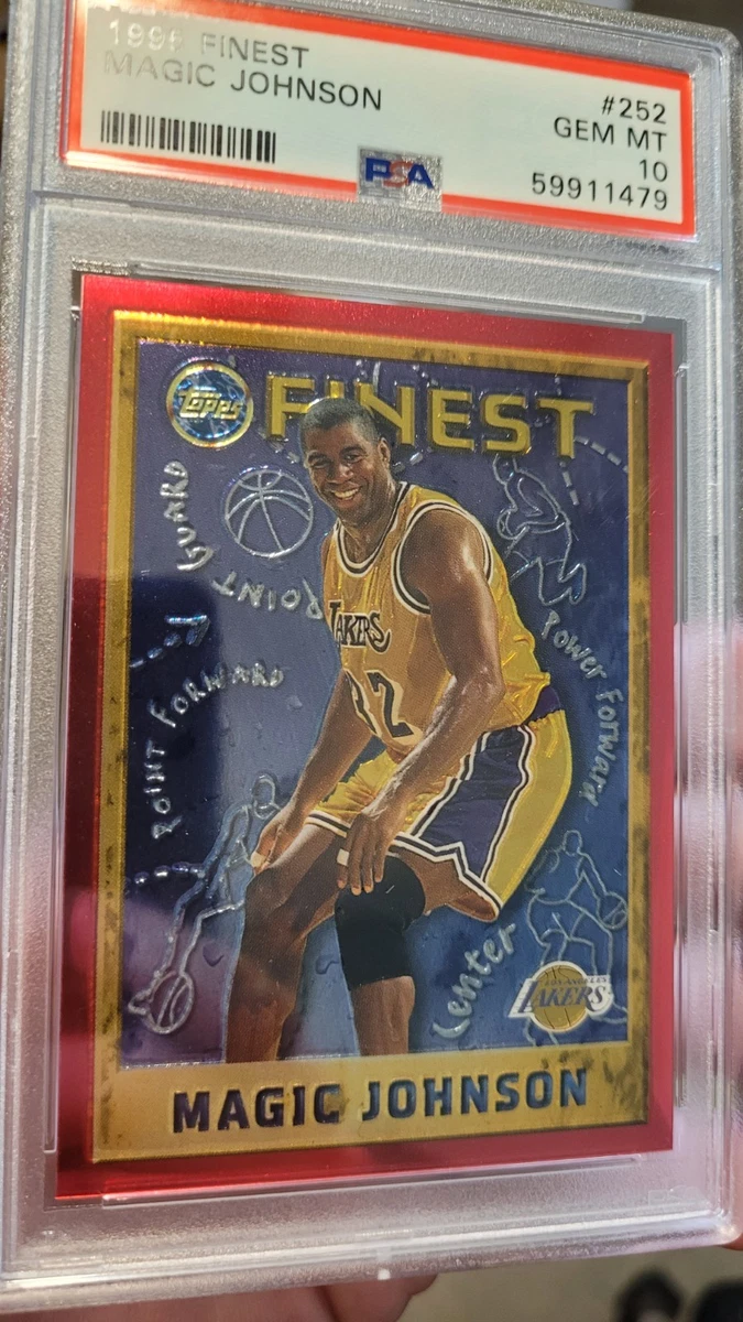 Magic Johnson Professional Sports Authenticator (PSA) Basketball