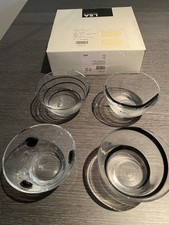 LSA Jazz bowls - set of 8 handmade assorted patterns - new & boxed