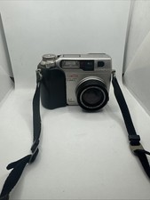 Olympus Camedia C-2020 Z fotocamera digitale 3X zoom ottico 2,1 MP vintage Y2k FUNZIONANTE