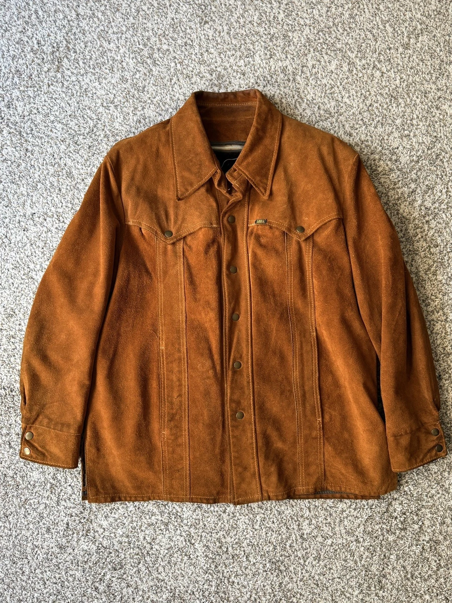 LEATHER WESTERN JACKET – The Real McCoy's 70s Lee Western Mocha