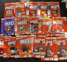 Wheaties Cereal Box Lot 39 pieces Michael Jordan Tiger Woods Walter Payton