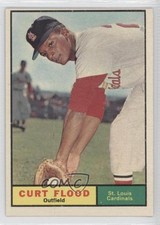 1961 Topps Curt Flood #438 1gc