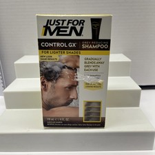 Just for Men Control GX Grey Reducing Shampoo for Lighter Shades of Hair