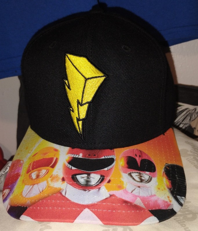 2016 Mighty Morphin Power Rangers Adjustable Snapback Hat Cap