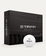 Wilson Staff Model Golf Balls 1 Dozen Pack, 12 Balls COLOR: White