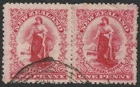 New Zealand 1d Universal Waterlow Plate No Sea under globe + normal