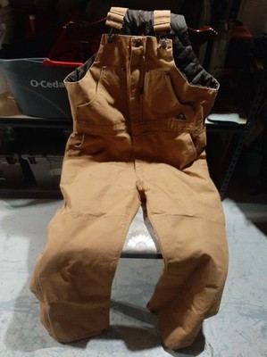 Ridgecut Toughwear Insulated Bibs Beige Worn Only Once Size XL