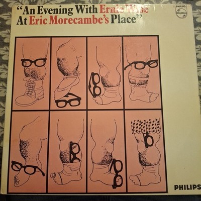 MORECAMBE & WISE ''AN EVENING WITH ERNIE WISE AT ERIC'S PLACE'' VINYL LP 1967 VG+
