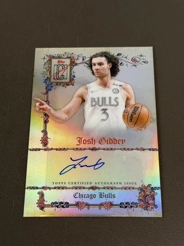 2025 Topps Signature Josh Giddey Base (RAW)