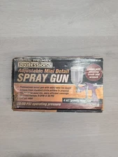Central Pneumatic Professional Adjustable Mini Detail Spray Gun