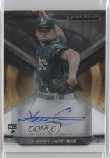 2015 Topps Strata Auto Kendall Graveman #SA-KG Auto 0f8