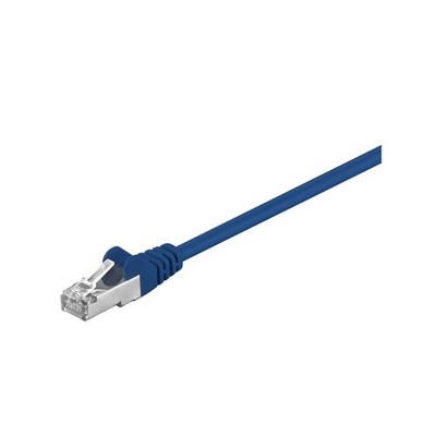 Wentronic 50161 Patchkabel Kat5e FTP blau 5.0 m