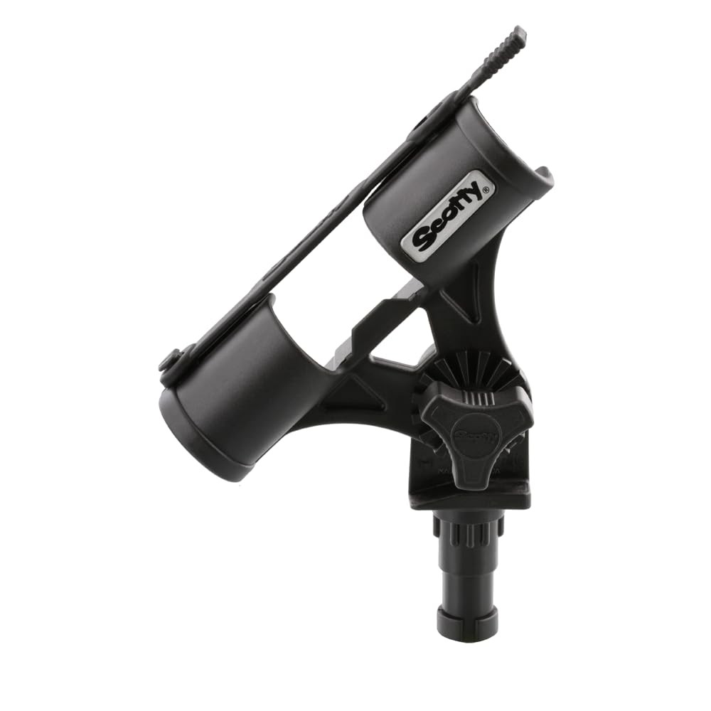New Best Scotty 260 Fly Rod Holder No Mount, Black Free Ship