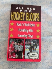 All New Pro Hockey Bloops VHS Tape 1994