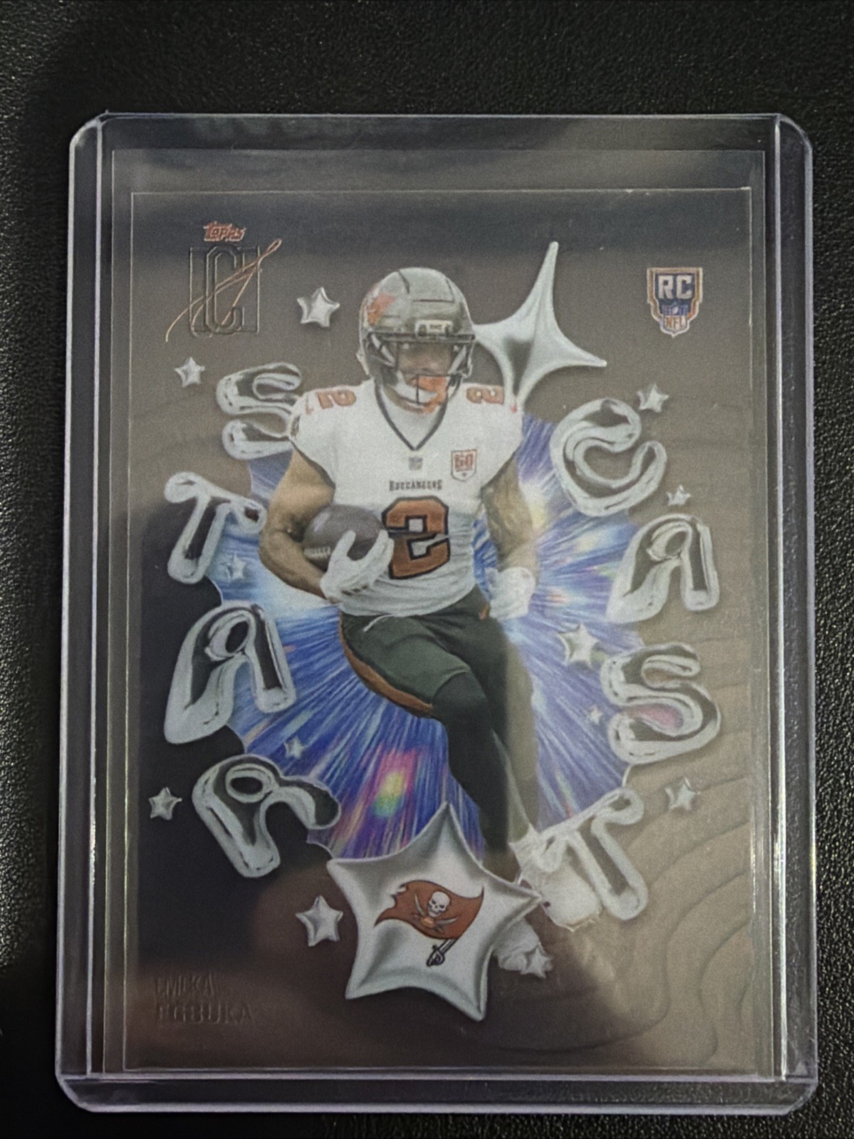 Topps 2025 Composite Starcast Emeka Egbuka RC Insert SC-10 Buccaneers