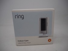 Ring Indoor Camera Plug In 2nd Gen Wi-Fi 1080p FHD - White